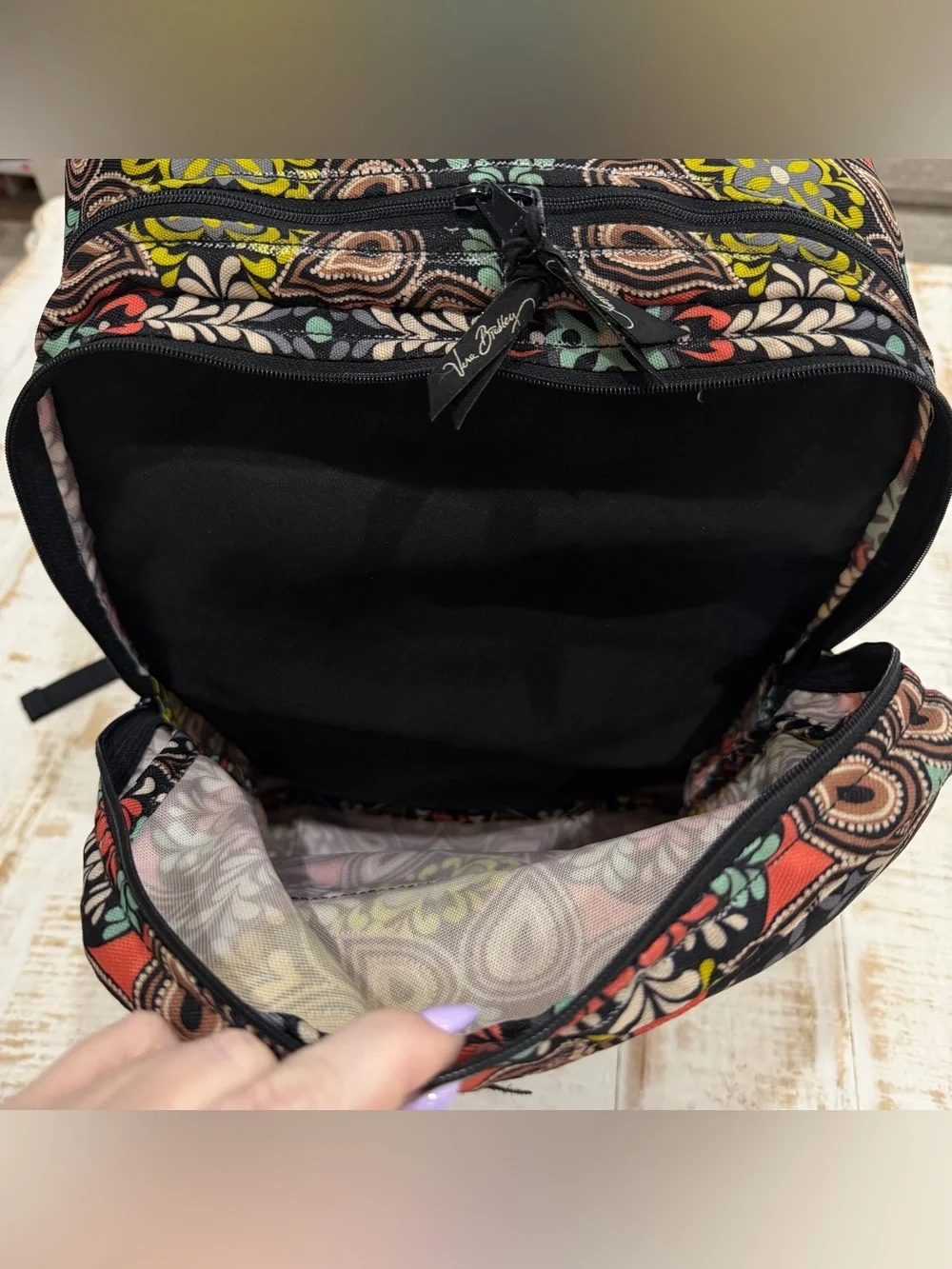 Vera Bradley Lighten Up Campus Laptop Backpack in 